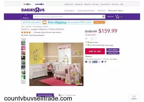 Baby Room Bedding and Decorations